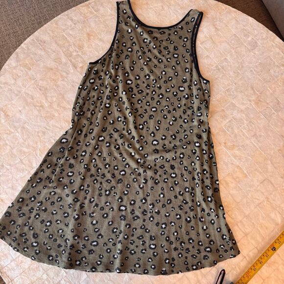 Majestic Filatures Dress gauzy silk blend lightweight animal print tank beach XS - Picture 2 of 11